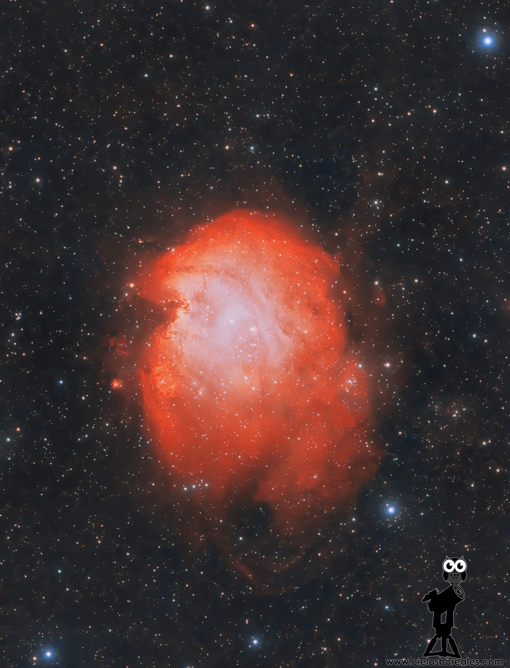 NGC2174, Nebulosa Cabeza de Mono