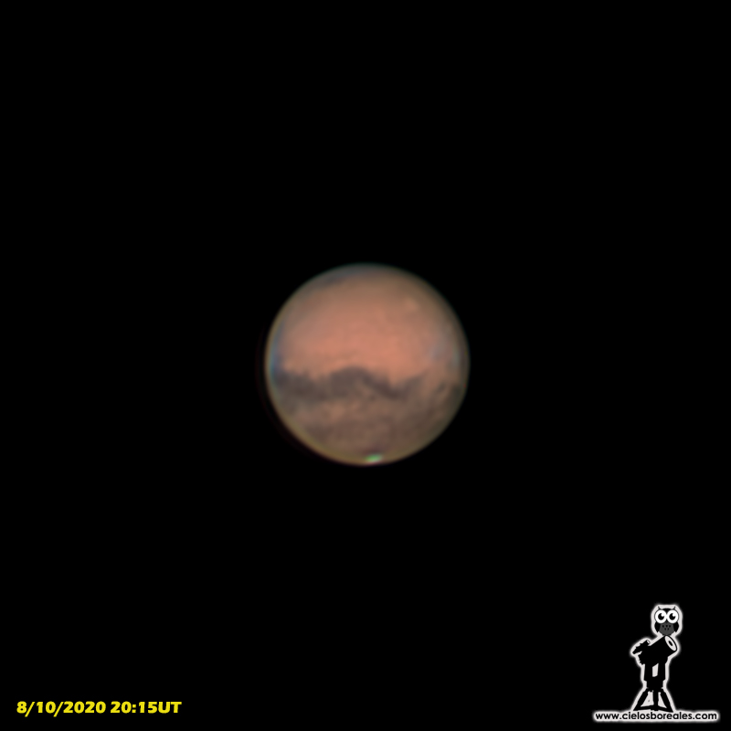 Nubes en Marte